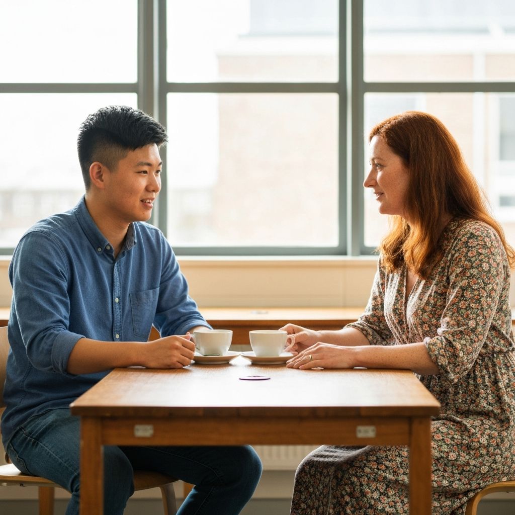Conversa informativa sobre alimentação